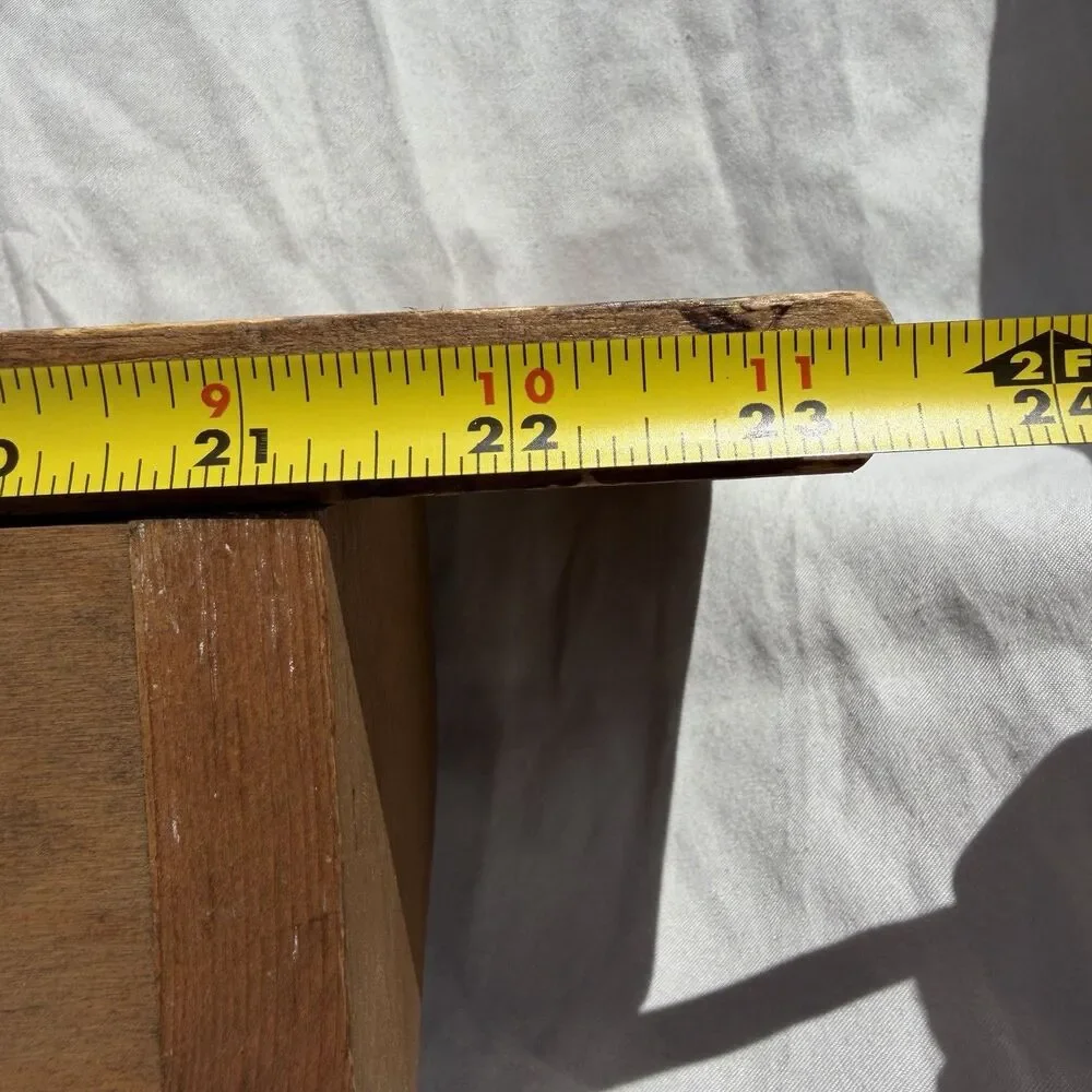 VTG Granny Core Wood Cut Out Heart Wall Shelf 23 Inches Long Cottagecore